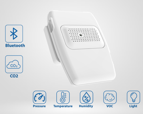 Air quality monitor with co2
